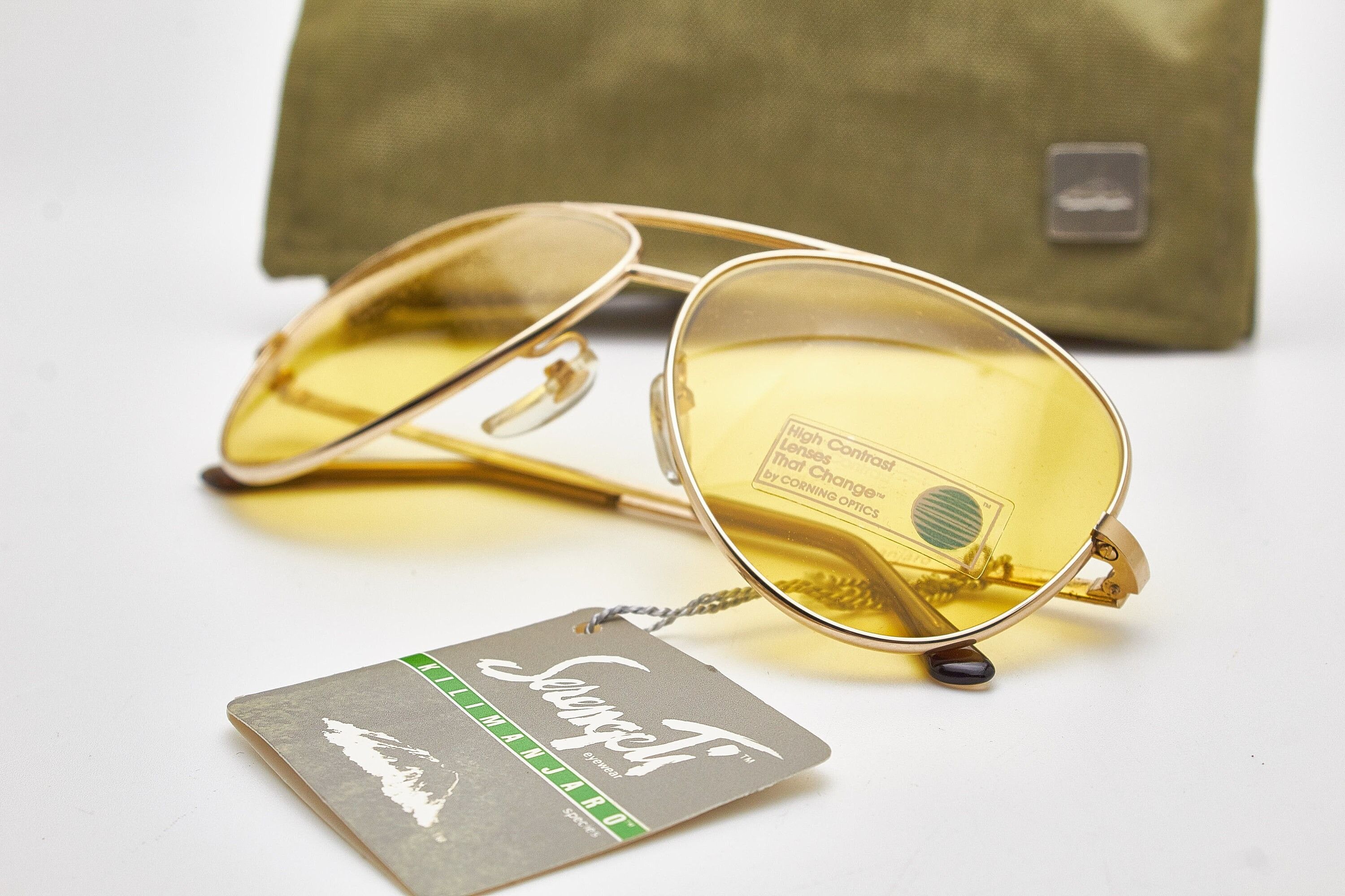 Serengeti SERENGETI quiet luxury 80s oversized gold thin metal specs Size ONE SIZE - 1 Thumbnail