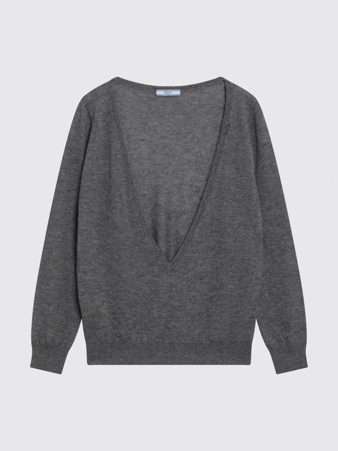 Prada Prada Sweater Woman Grey Size M / US 6-8 / IT 42-44 - 1 Preview