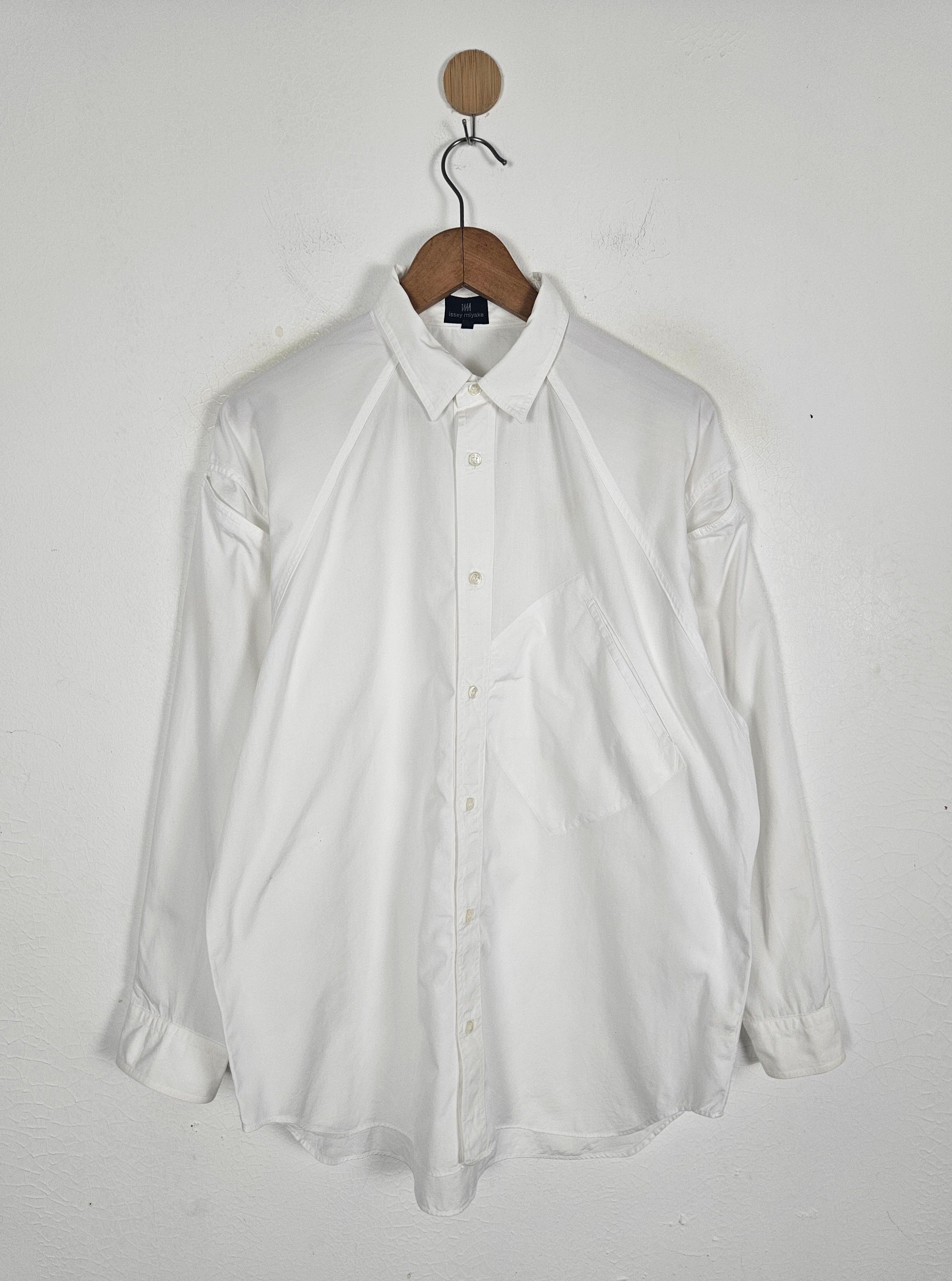 Issey Miyake Issey Miyake casual work designer shirt Size US M / EU 48-50 / 2 - 1 Thumbnail