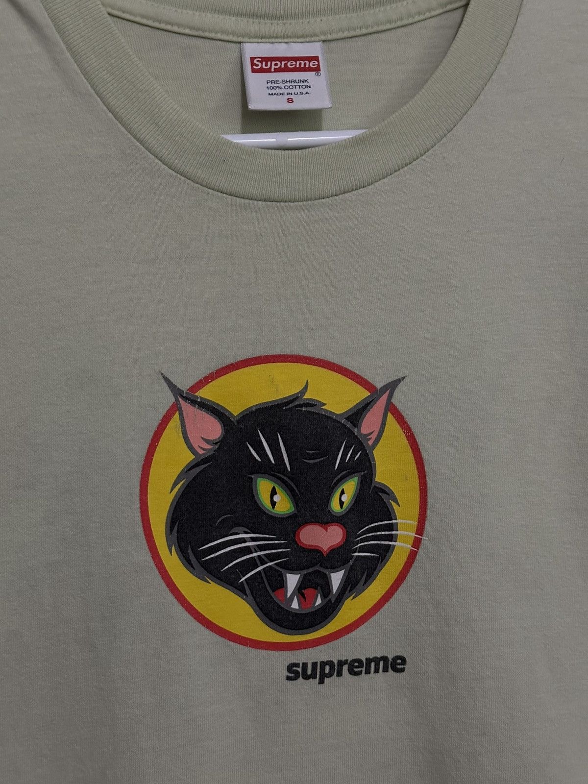 Supreme Supreme Black Cat Tee Size US S / EU 44-46 / 1 - 2 Thumbnail