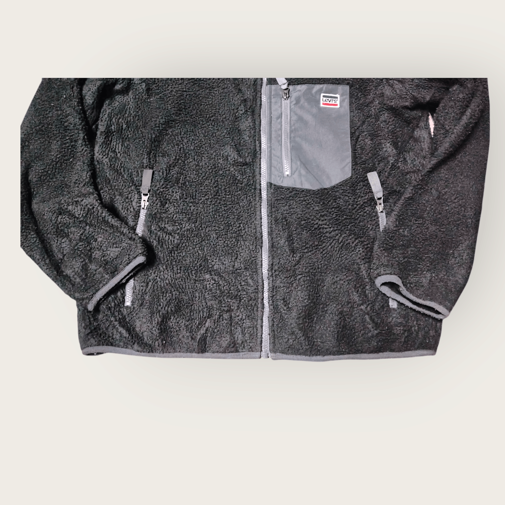 Levi's × Vintage Vtg Levi's Fleece Jacket - 0014 Size US L / EU 52-54 / 3 - 6 Thumbnail