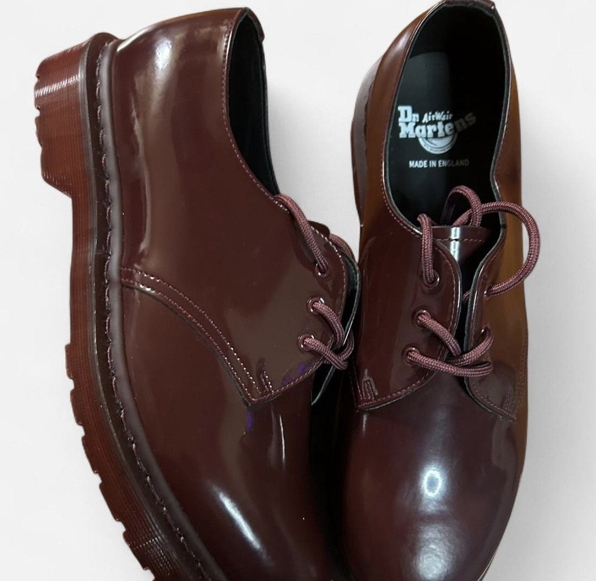 Dr. Martens1461 Mono Shoe - Made in England 'Red'