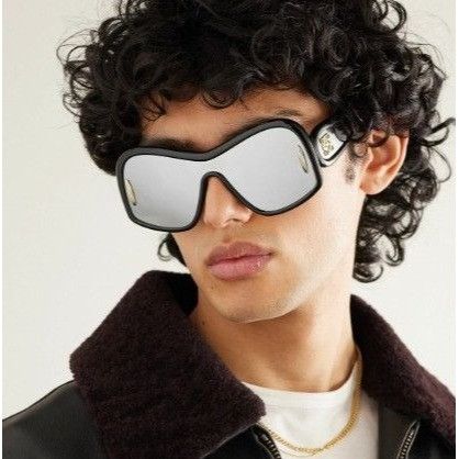 Loewe NEW LW40131I 01C, UNISEX OVERSIZED SUNGLASSES LOEWE LW40131I Size ONE SIZE - 11 Thumbnail