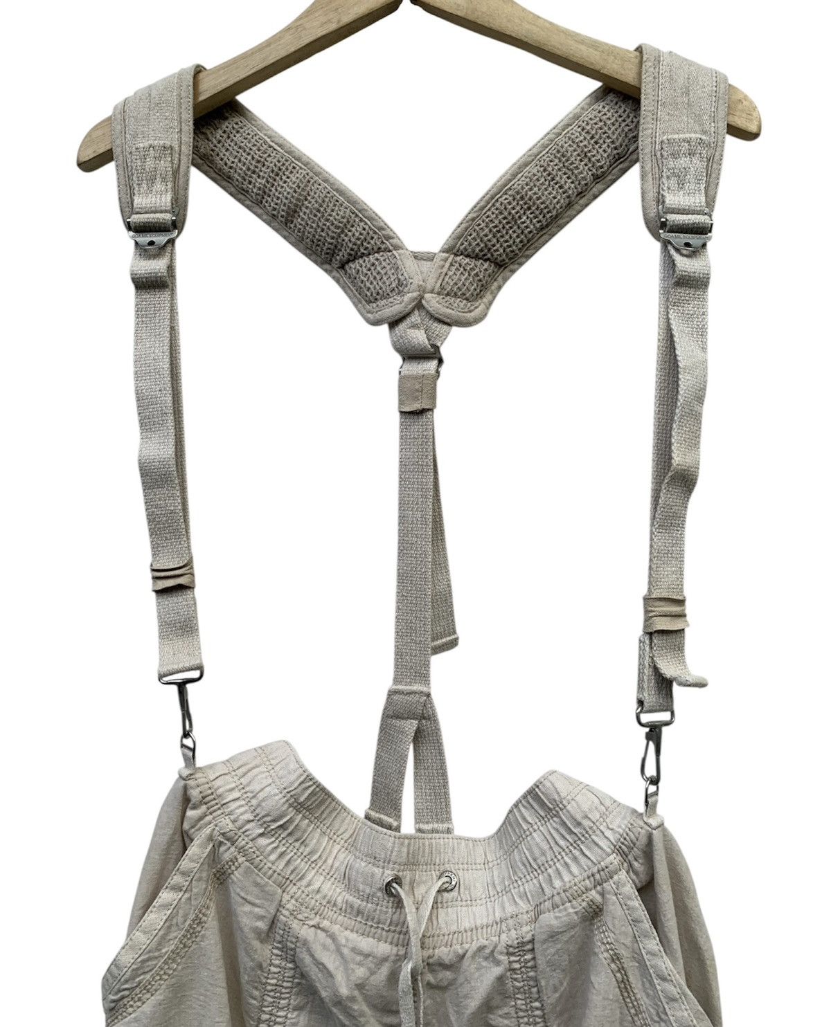GOA beige Goa cargo pants with suspenders multiple pockets Size US 30 / EU 46 - 4 Thumbnail
