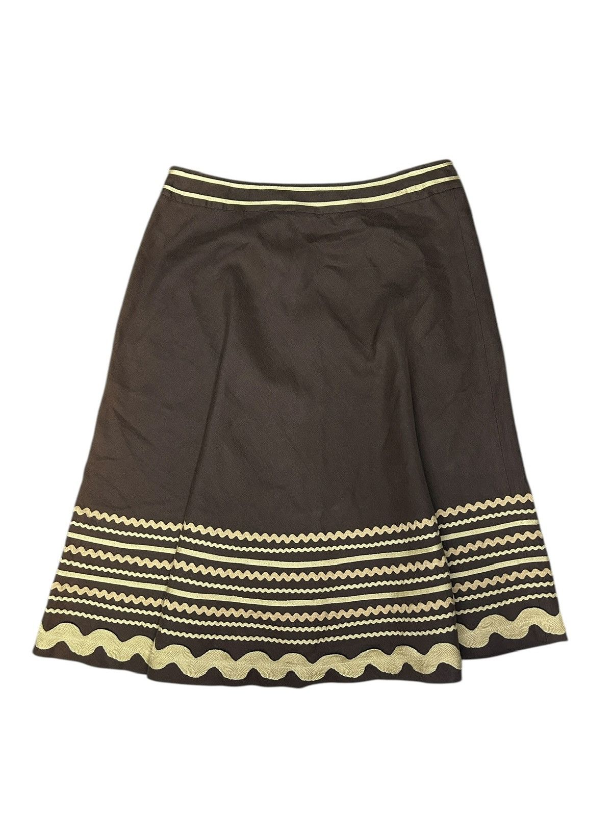 Moschino 00s Appliqué Skirt Size 28" / US 6 / IT 42 - 1 Thumbnail