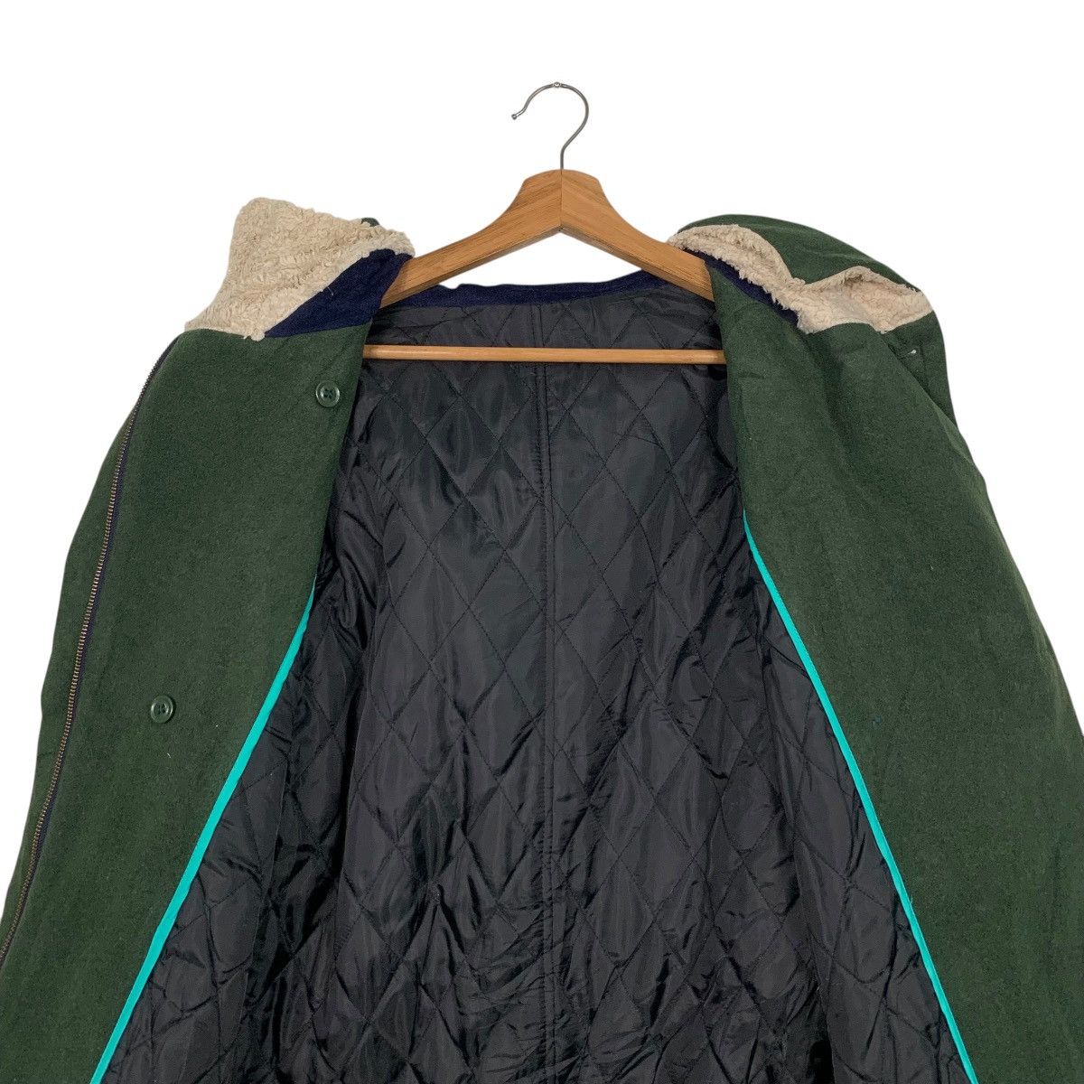 Japanese Brand POU DOU DOU Patchwork Asymmetrical Jacket #3563-C163 Size US M / EU 48-50 / 2 - 13 Thumbnail