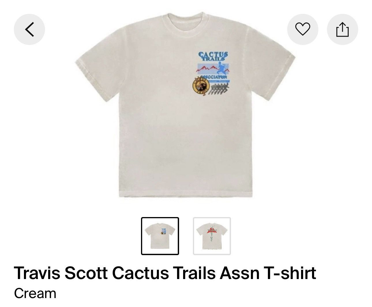 Travis Scott Cactus Jack Trails Size US L / EU 52-54 / 3 - 3 Thumbnail