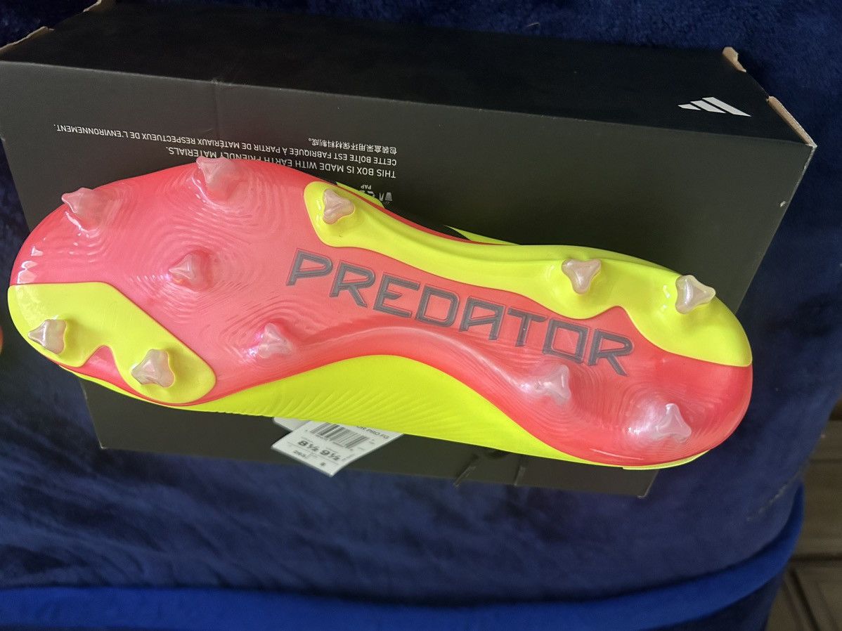 Adidas Men's Adidas Predator Pro FG Cleats 9.5 Mens / 10.5 Womens Size US 9.5 / EU 42-43 - 3 Thumbnail