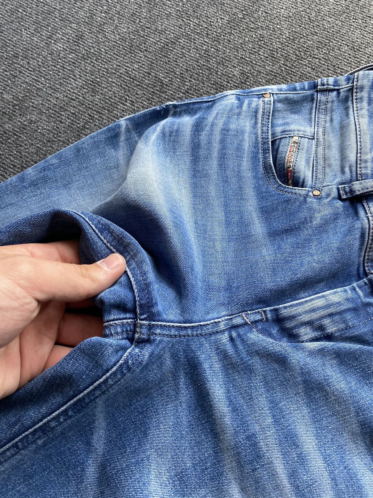 Diesel 🔥Opium Punk Diesel belthy blue jeans women 28 alt goth emo Size 28" / US 6 / IT 42 - 19 Thumbnail