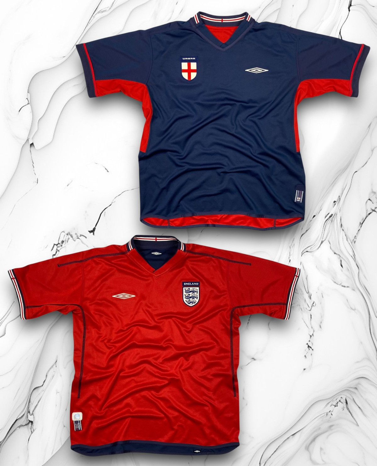 Umbro × Vintage Vintage 00s Umbro England Reversible Football