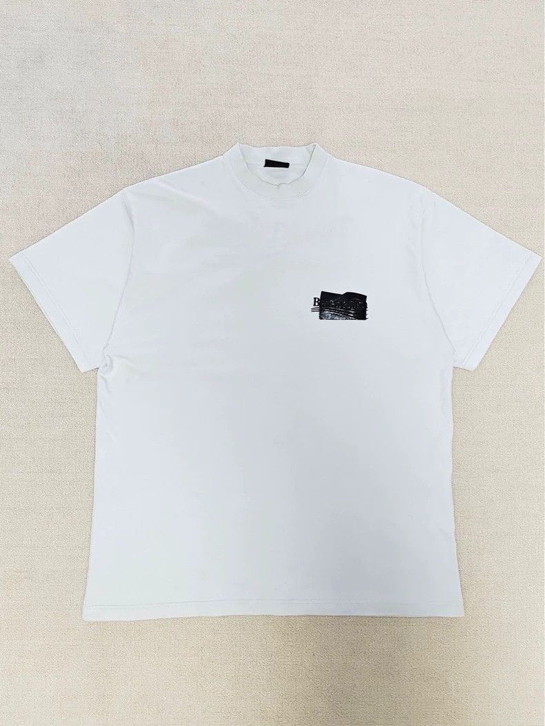 Balenciaga Balenciaga 23ss Tape Cover Coke logo Embroidered Washed Sho Size US S / EU 44-46 / 1 - 2 Thumbnail