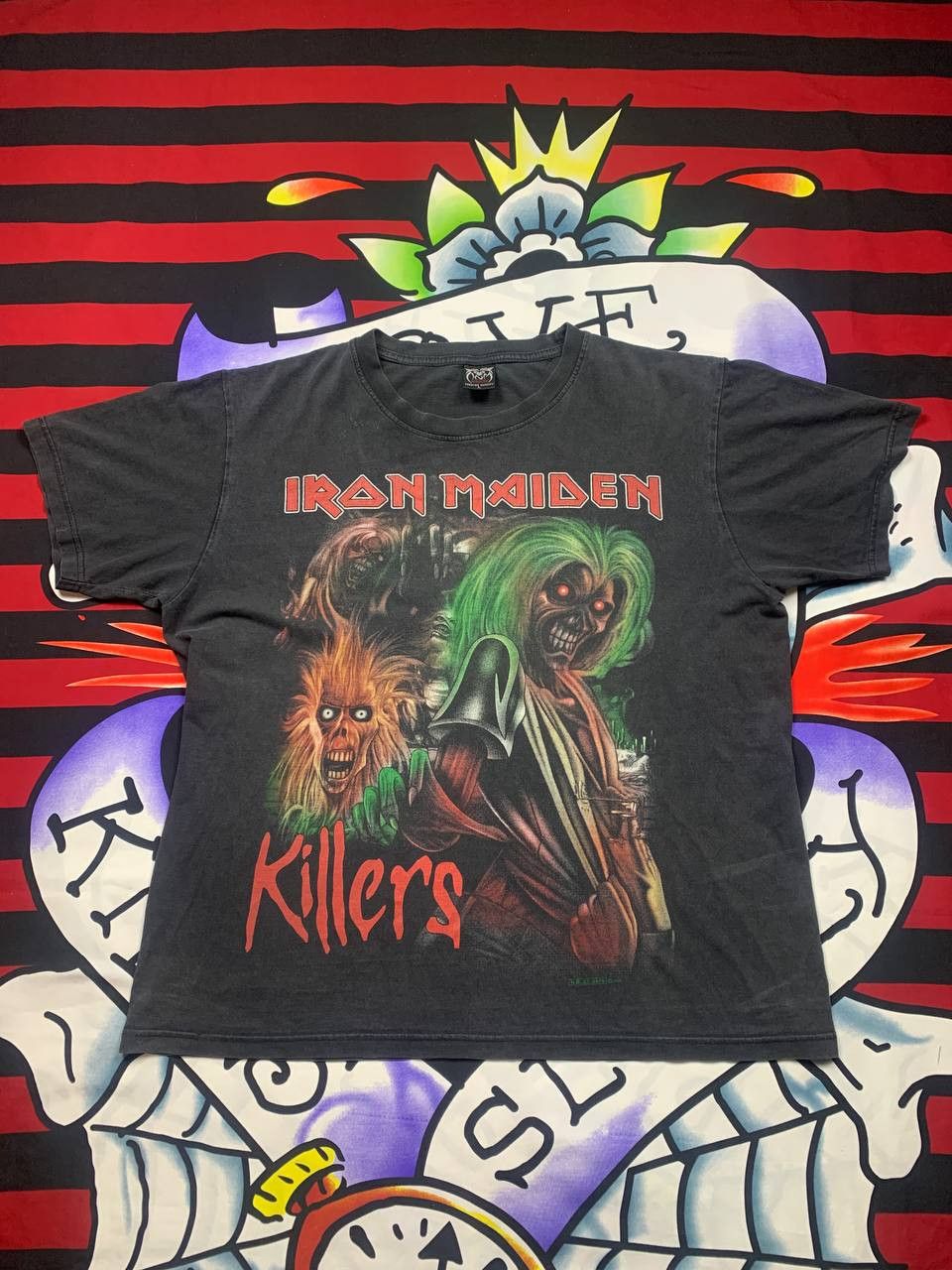 Iron Maiden Vintage Iron Maiden The Killers tshirt Size L Size US L / EU 52-54 / 3 - 1 Thumbnail