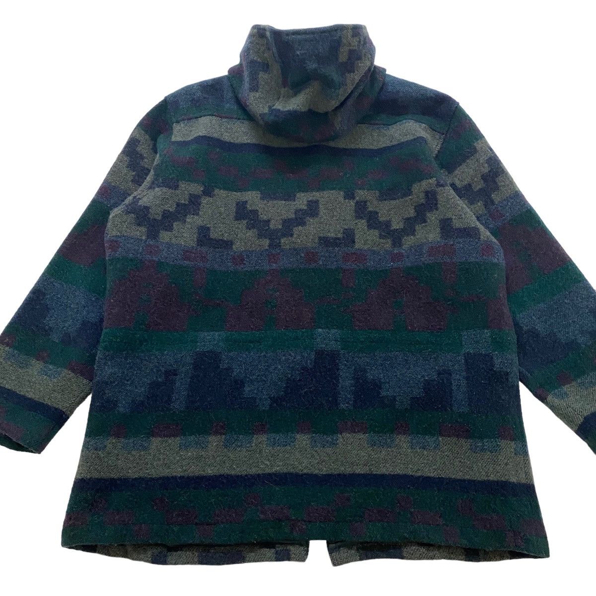 Japanese Brand ⚡️Vintage Eastern Mountain Sports wool printed zipper hoodie Size US M / EU 48-50 / 2 - 6 Thumbnail