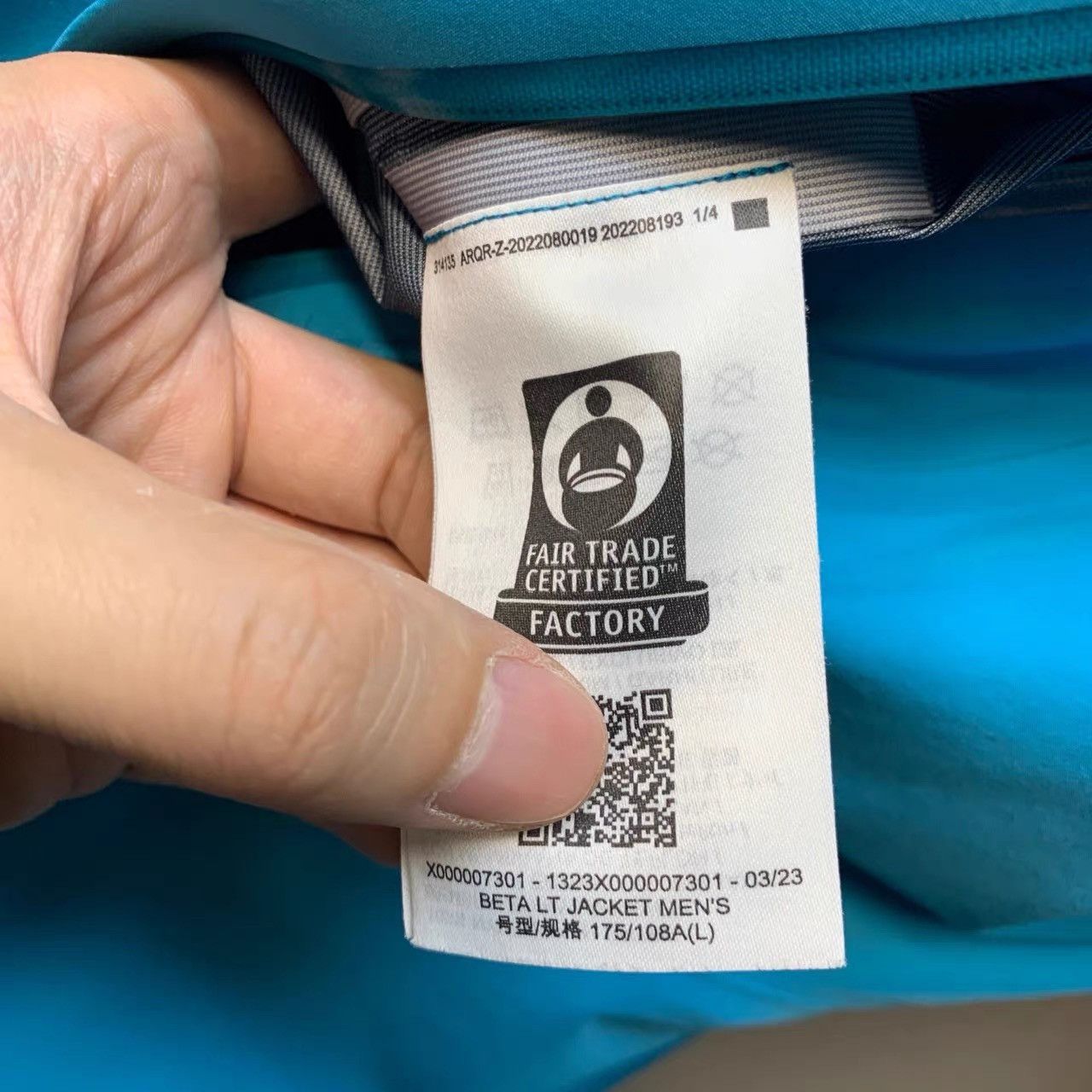 Arc'teryx Arcteryx Beta LT Hard Shell Jacket (Latest Model) K28 Size US L / EU 52-54 / 3 - 5 Thumbnail