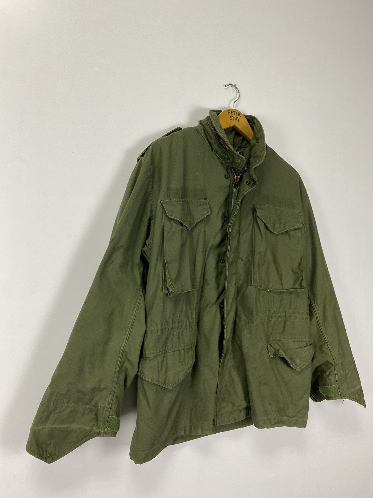 Vintage Vintage 80s Military Jacket Size US L / EU 52-54 / 3 - 5 Thumbnail