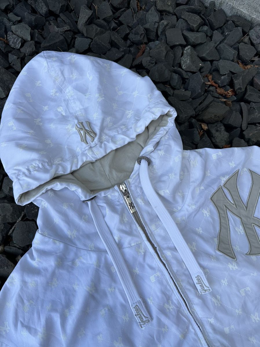 Majestic × New York Yankees × Vintage Vintage yankees jacket majestic monogram big back print Size US L / EU 52-54 / 3 - 8 Thumbnail