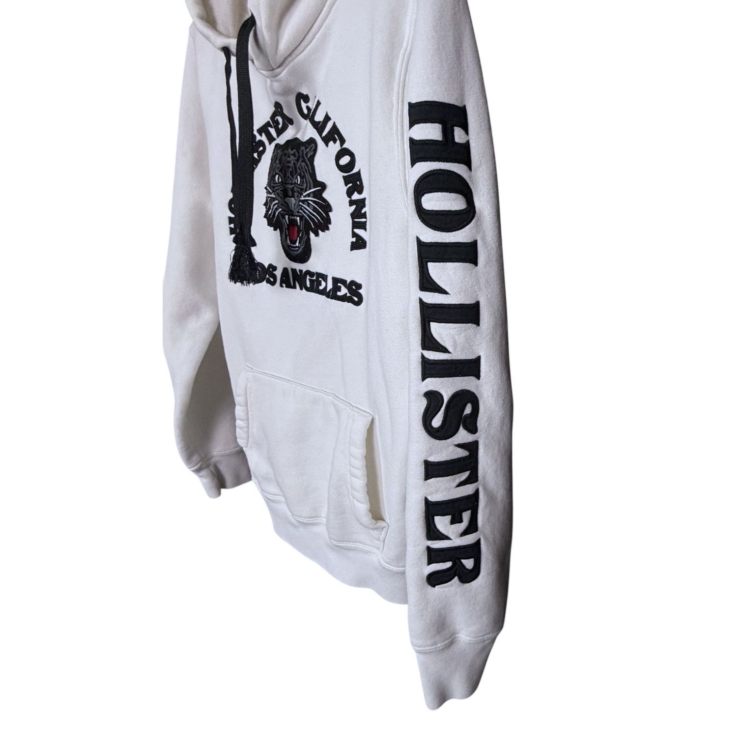 Hollister Hollister Los Angeles Tiger Cat White Black Hoodie Men's M Size US M / EU 48-50 / 2 - 7 Thumbnail