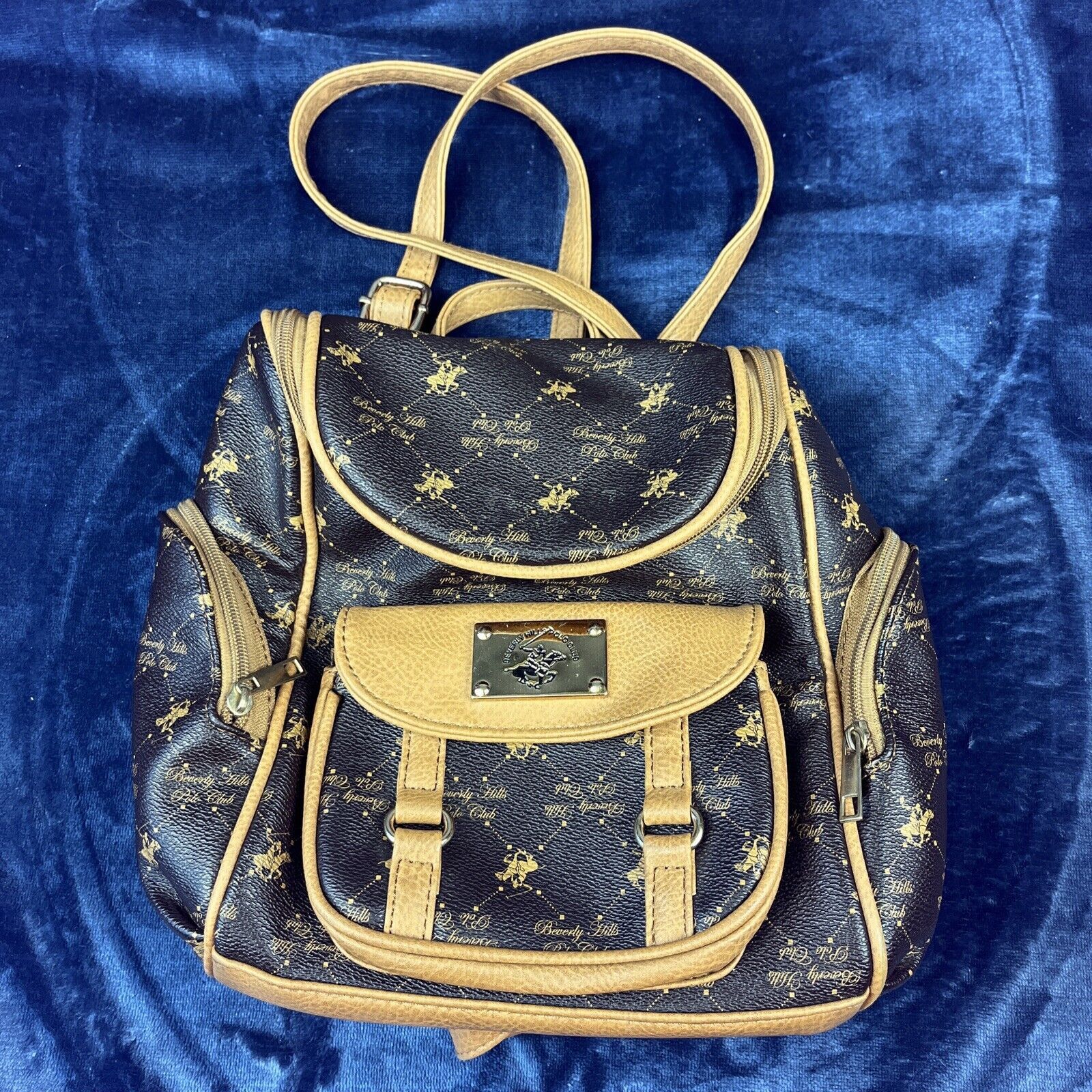 Other Y2K Beverly Hills Polo Club Mini Backpack Prep Golf Academia Size ONE SIZE - 1 Thumbnail