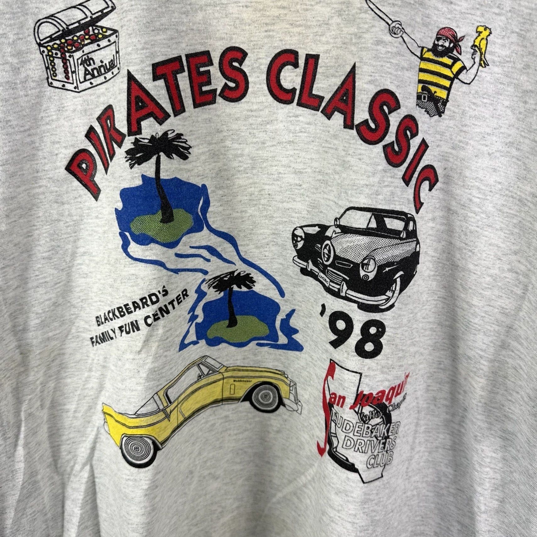Vintage VINTAGE 90s Studebaker Classic Car T-shirt XL Size US XL / EU 56 / 4 - 2 Thumbnail