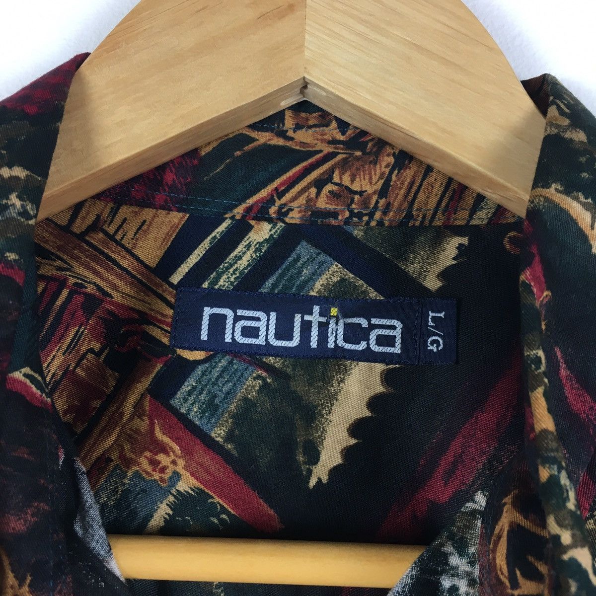 Nautica × Vintage Vintage Nautica Long Sleeve Button Ups Shirt Size US M / EU 48-50 / 2 - 7 Thumbnail