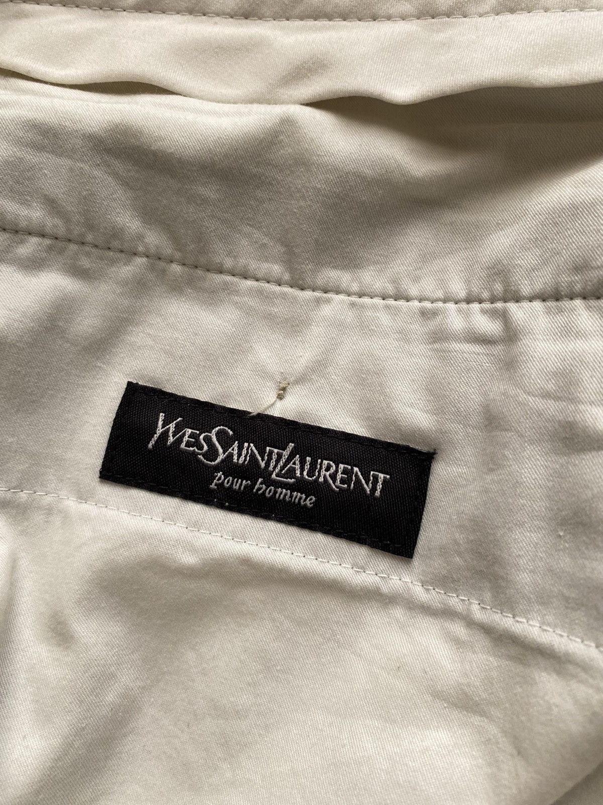Yves Saint Laurent YVES SAINT LAURENT YSL Men Grey Formal Trousers Pants Size US 35 - 5 Thumbnail