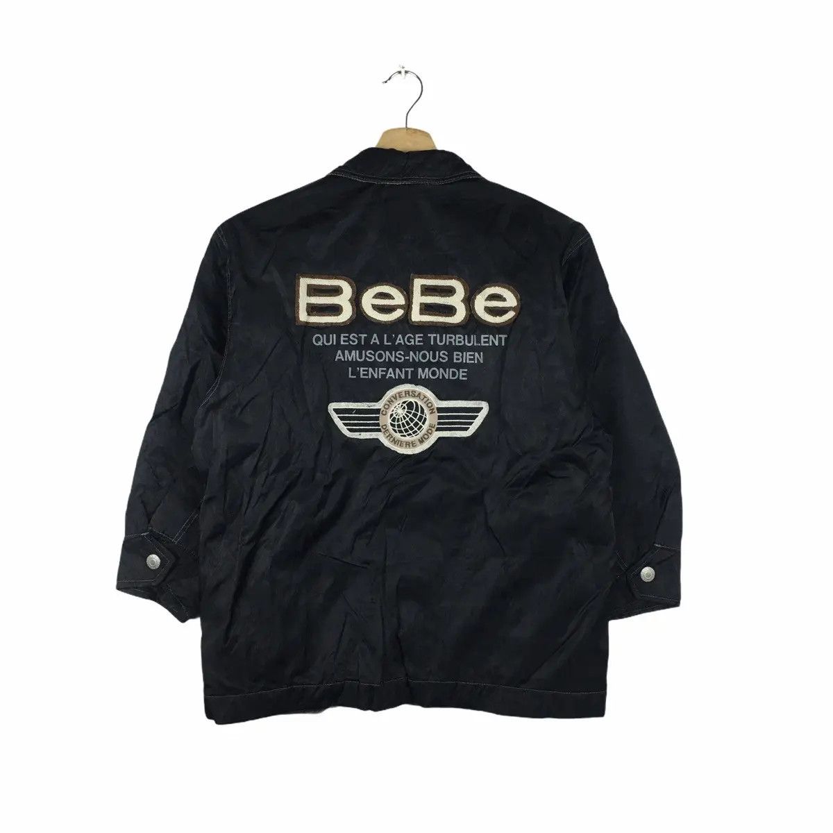Vintage Vtg BEBE Japan Jacket Parka Trench Hoodie Outdoor Sweater Size M / US 6-8 / IT 42-44 - 1 Thumbnail