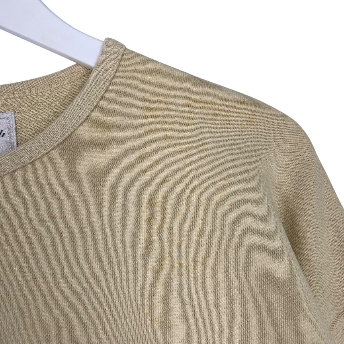 Vintage Vintage 90s Comme Ca Du Mode Crewneck Sweatshirt Beige Size US M / EU 48-50 / 2 - 4 Thumbnail