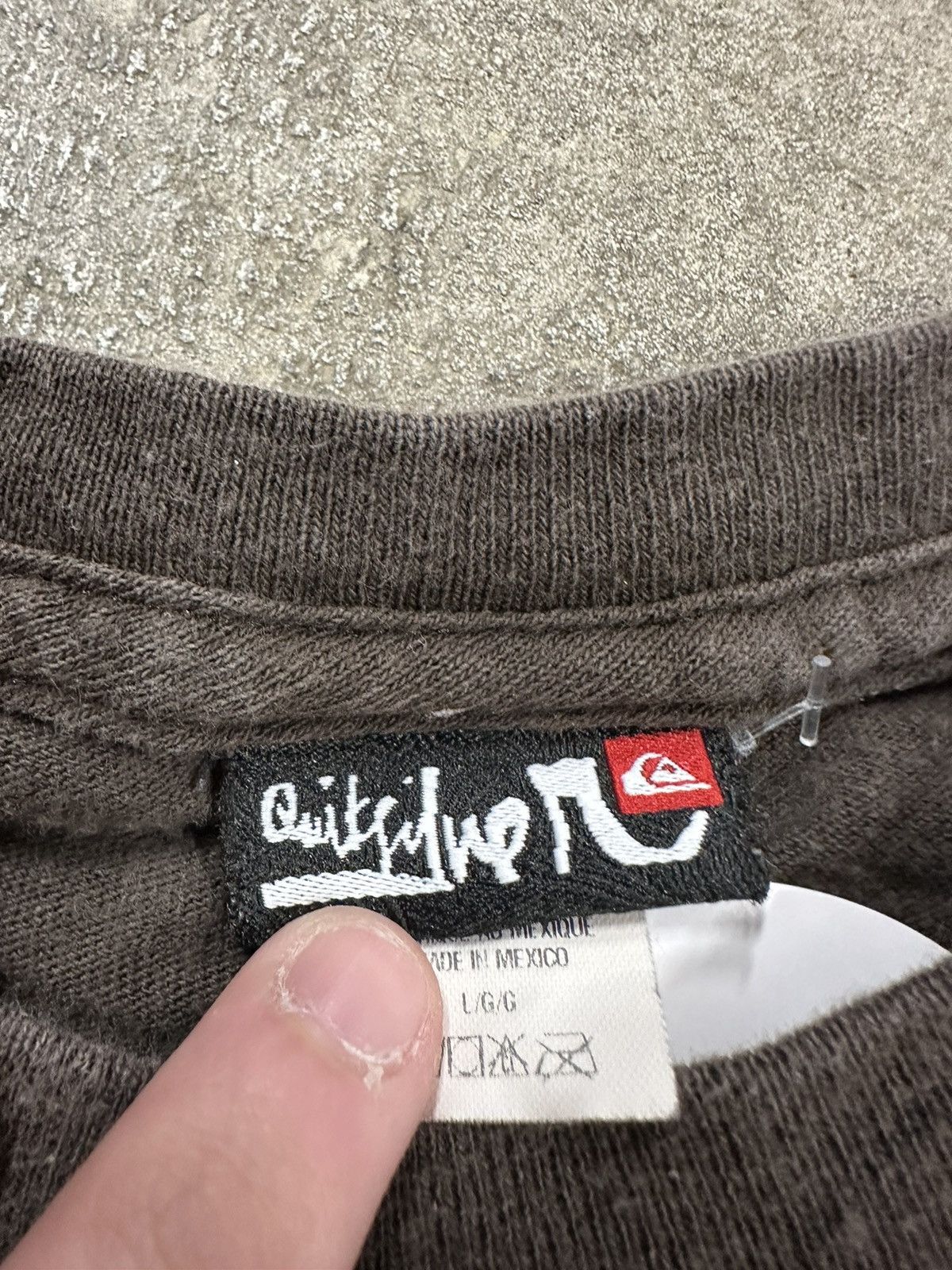 Quiksilver Crazy Y2K Quicksilver Tribal Grunge Skater Emo T-Shirt Size US L / EU 52-54 / 3 - 12 Thumbnail
