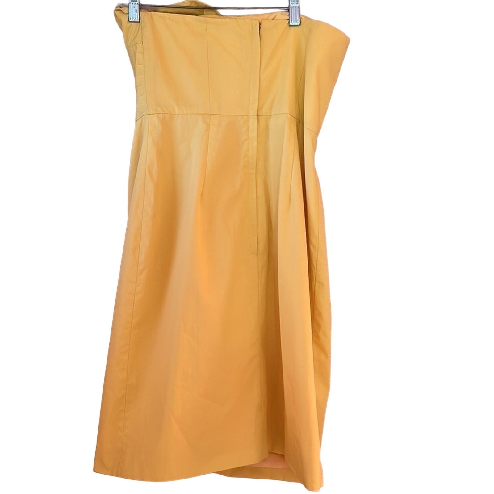 J.Crew J Crew Yellow Sleeveless Mini Dress Size S / US 4 / IT 40 - 8 Thumbnail
