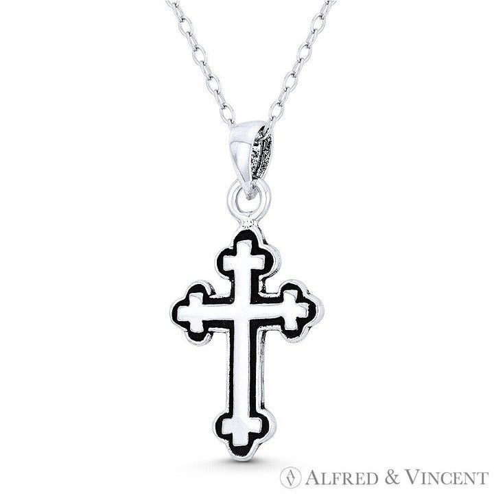 Other Budded / Botonée Cross Pendant in .925 Sterling Silver Size ONE SIZE - 1 Preview