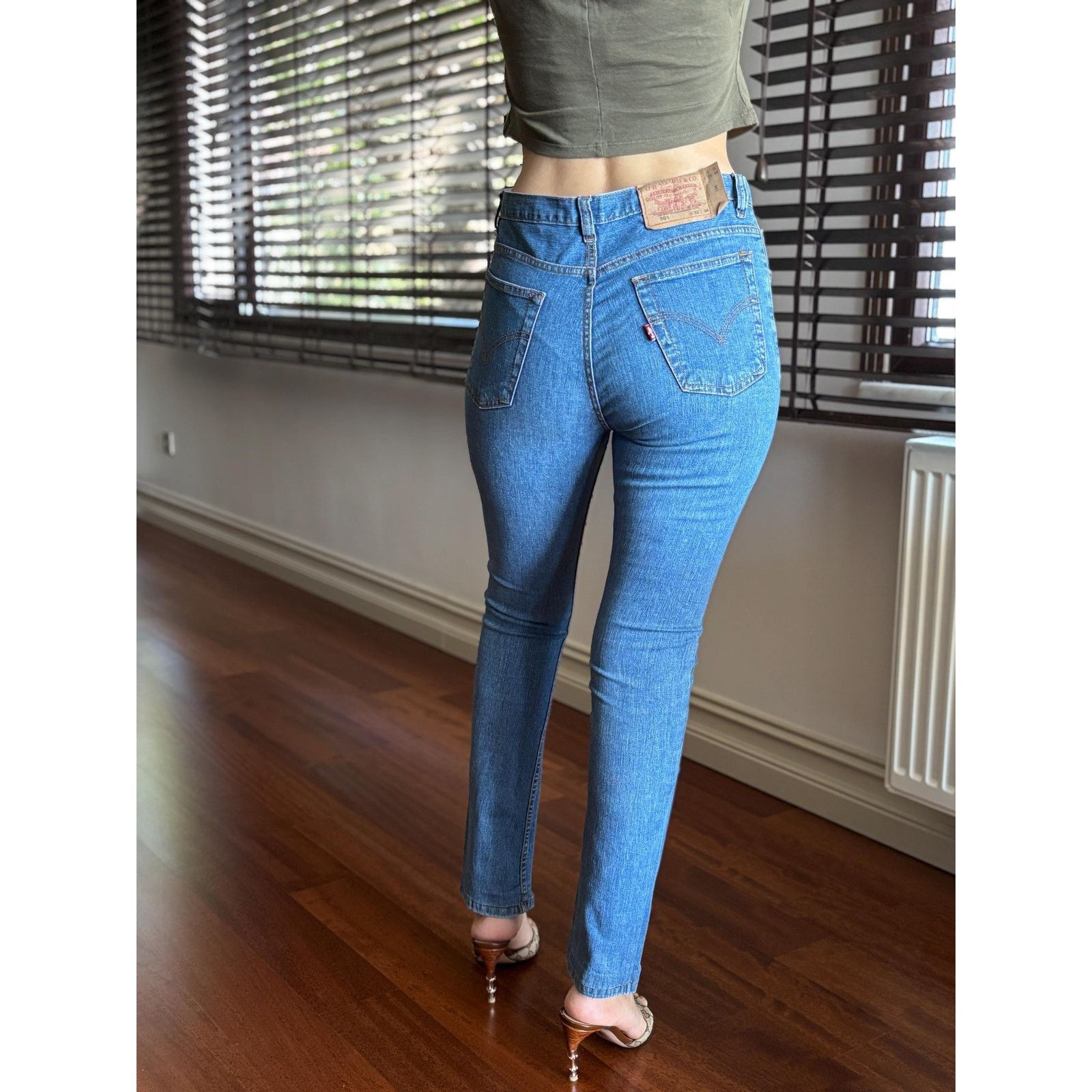 Levi's Levi's 501 Jeans W32L34 USA 1996 Light Wash Button Fly Denim Size US 32 / EU 48 - 3 Thumbnail