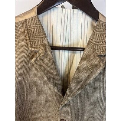 Ralph Lauren Ralph Lauren Black Label Silk/wool Vest Size L Khaki Size 38L - 2 Thumbnail