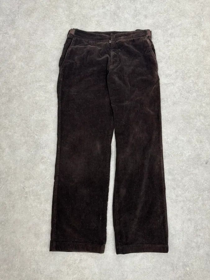 Prada 2000s Prada Brown Velvet Cozy Pants Size US 34 / EU 50 - 5 Thumbnail