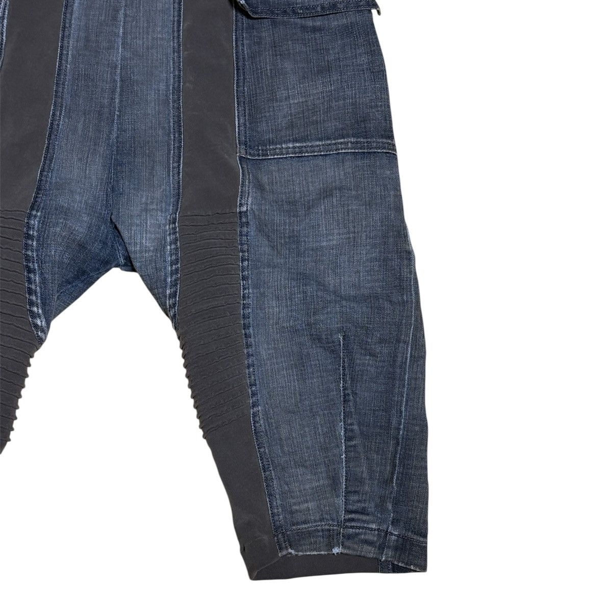 Rick Owens Drkshdw 2000s DRKSHDW OLMAR AND MIRTA MEMPHIS CARGO CROPPED TROUSERS Size US 31 - 4 Thumbnail
