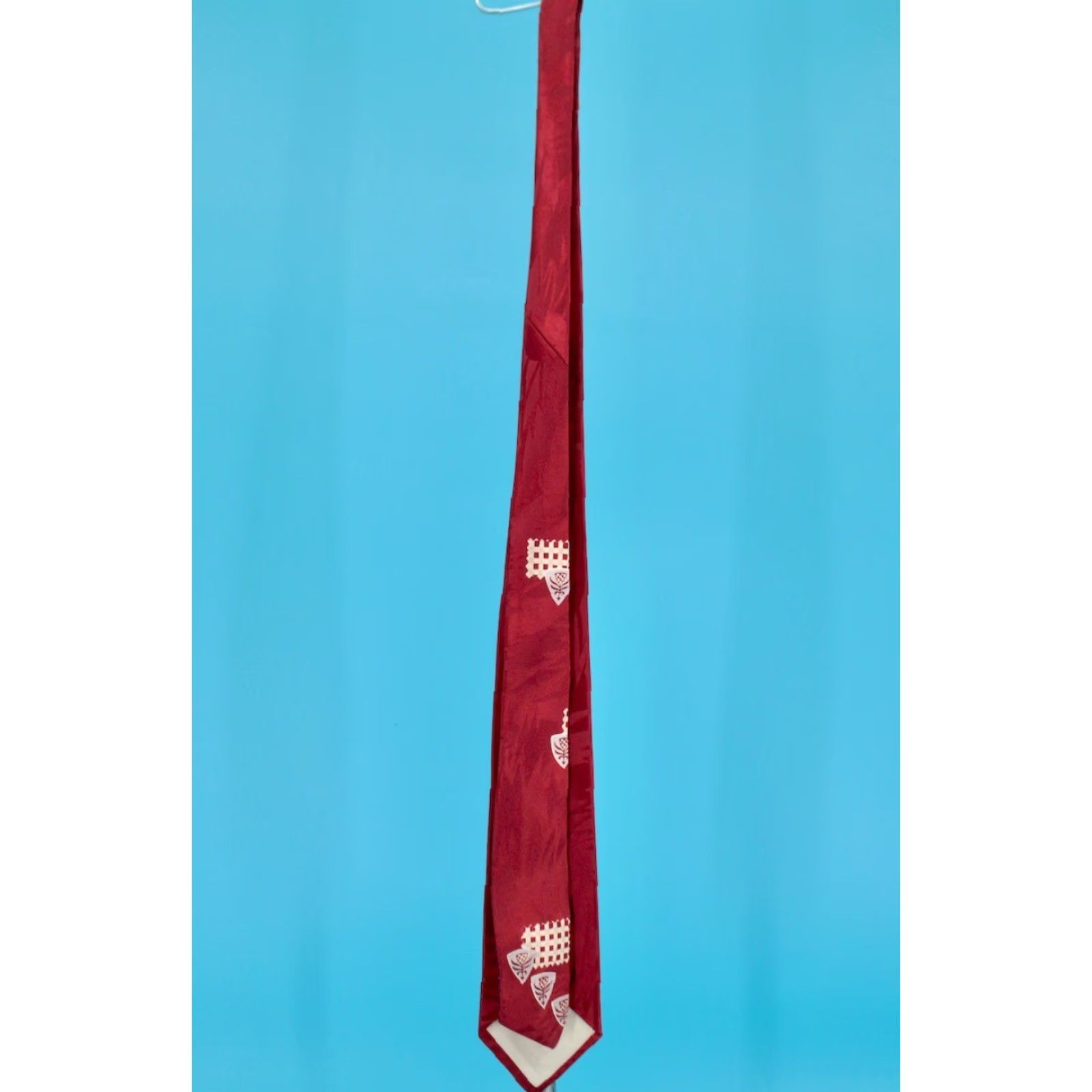 Vintage VINTAGE Men's 1950s Red Necktie 50s Tie Size ONE SIZE - 4 Thumbnail