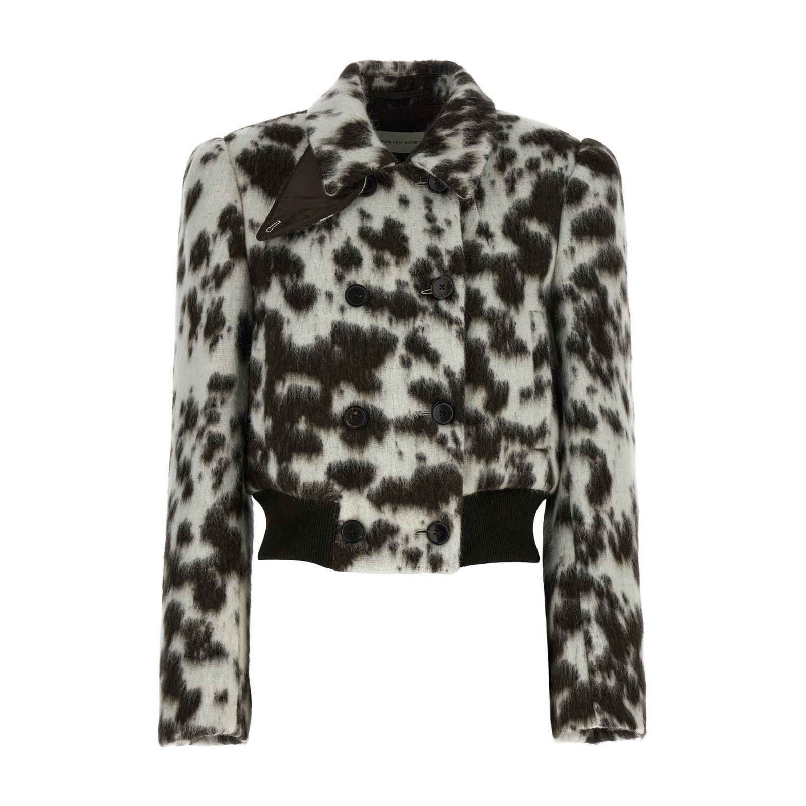Dries Van Noten DRIES VAN NOTEN Vudy White Wool Jacket New & Authentic (Wome Size S / US 4 / IT 40 - 1 Thumbnail