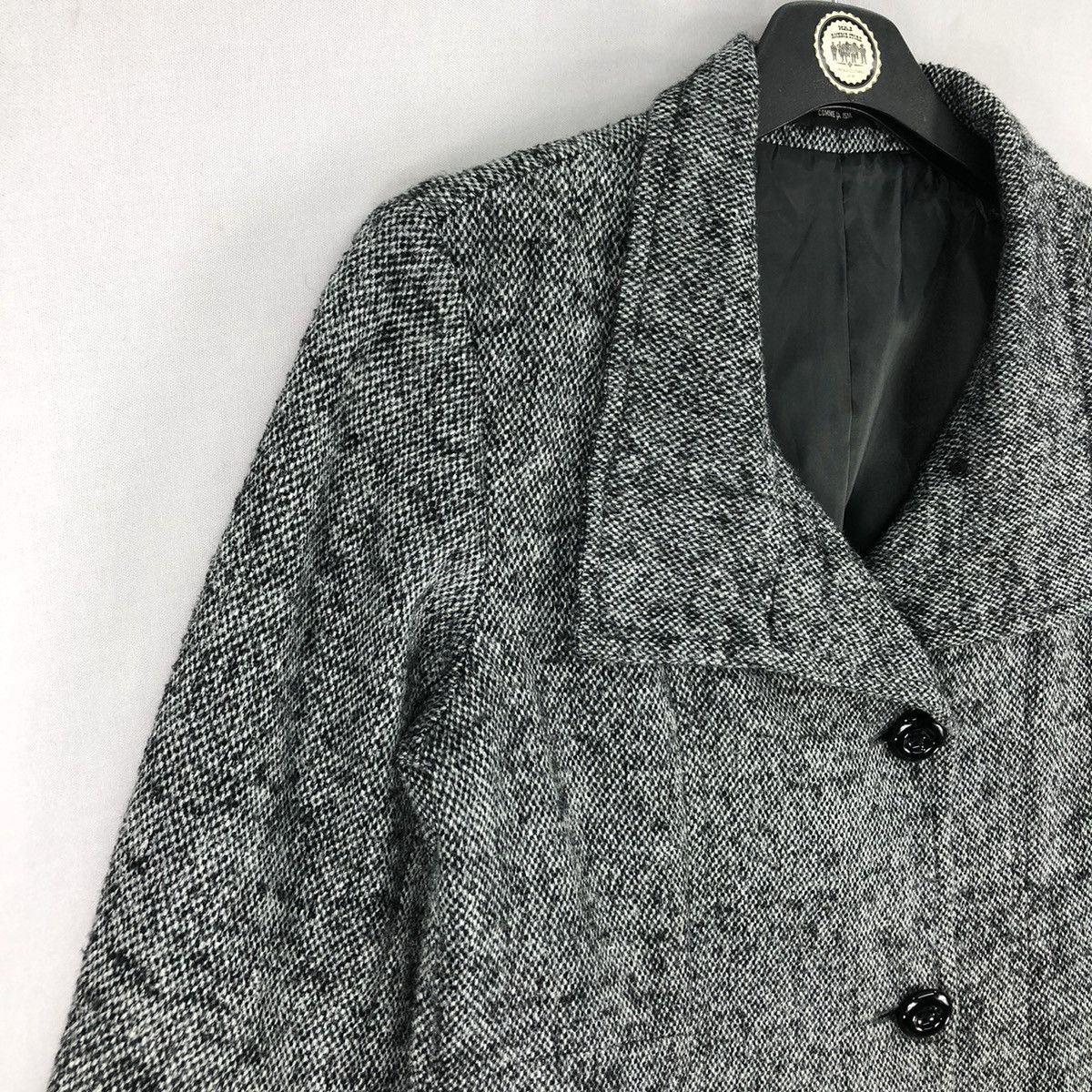 Comme Ca Ism Vintage 90's Wool Coat Women Jacket by Comme Ça Ism Size M / US 6-8 / IT 42-44 - 2 Thumbnail