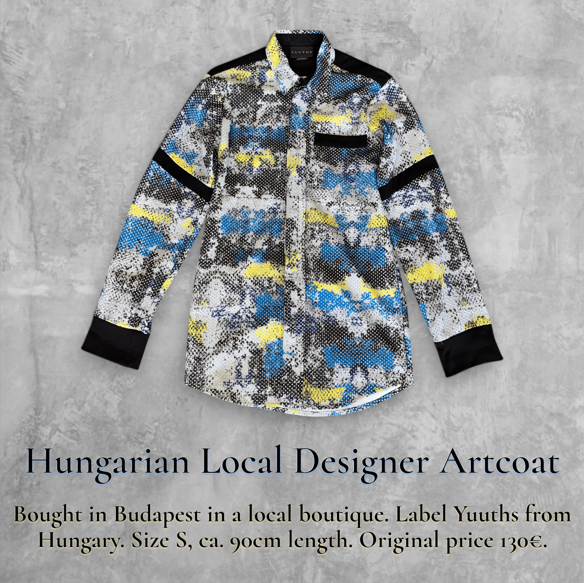 Other 🎨 Yuuths Budapest - Hungarian Designer Artcoat Size US S / EU 44-46 / 1 - 1 Thumbnail