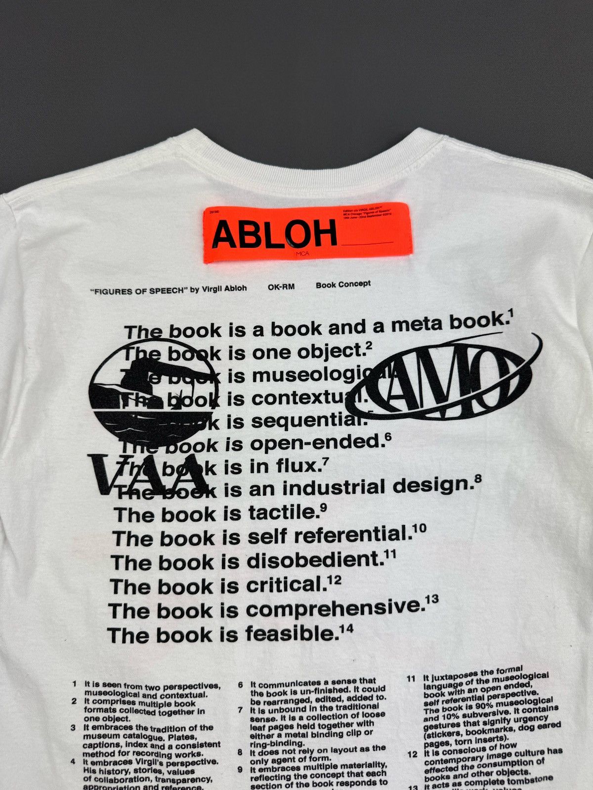 Champion Virgil Abloh x MCA Chicago 2019 Figures of Speech Size US S / EU 44-46 / 1 - 11 Thumbnail