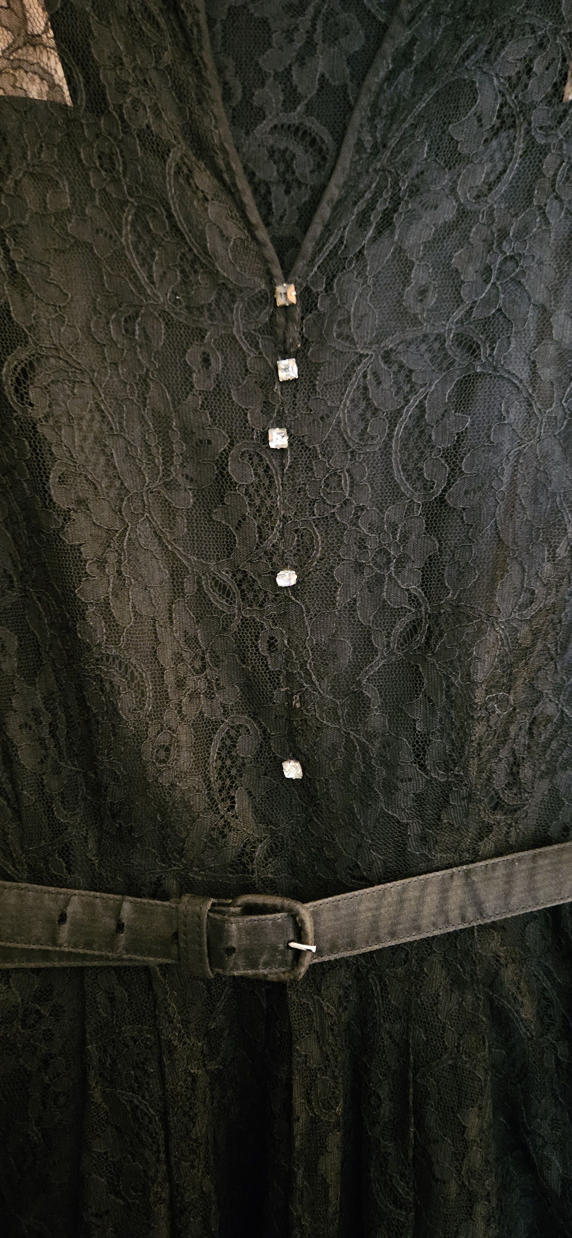 Other 1950's black lace party dress Size S / US 4 / IT 40 - 3 Thumbnail