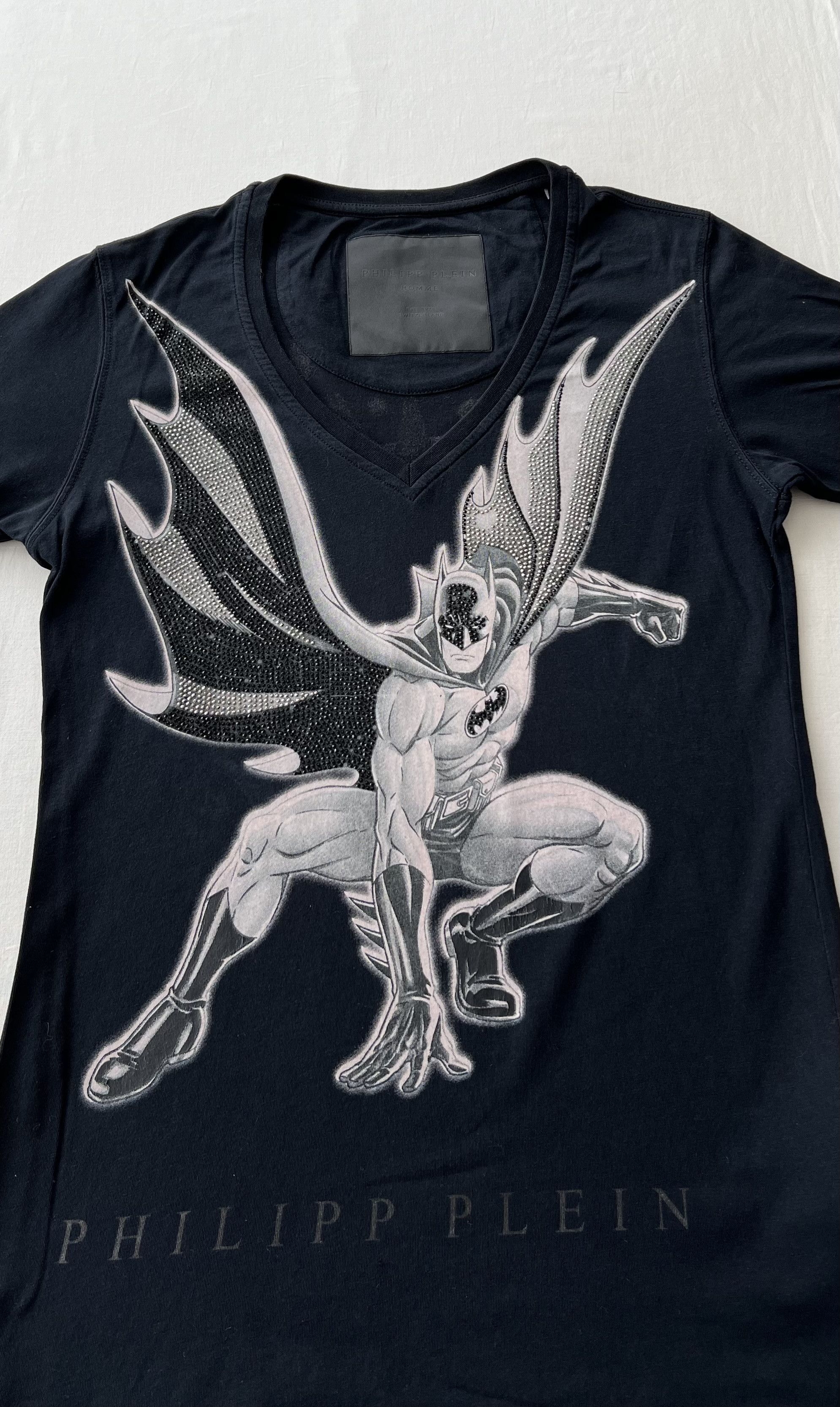 Philipp Plein Vintage 2013 Philipp Plein Batman Dc Comics T-shirt Size L / US 10 / IT 46 - 3 Thumbnail