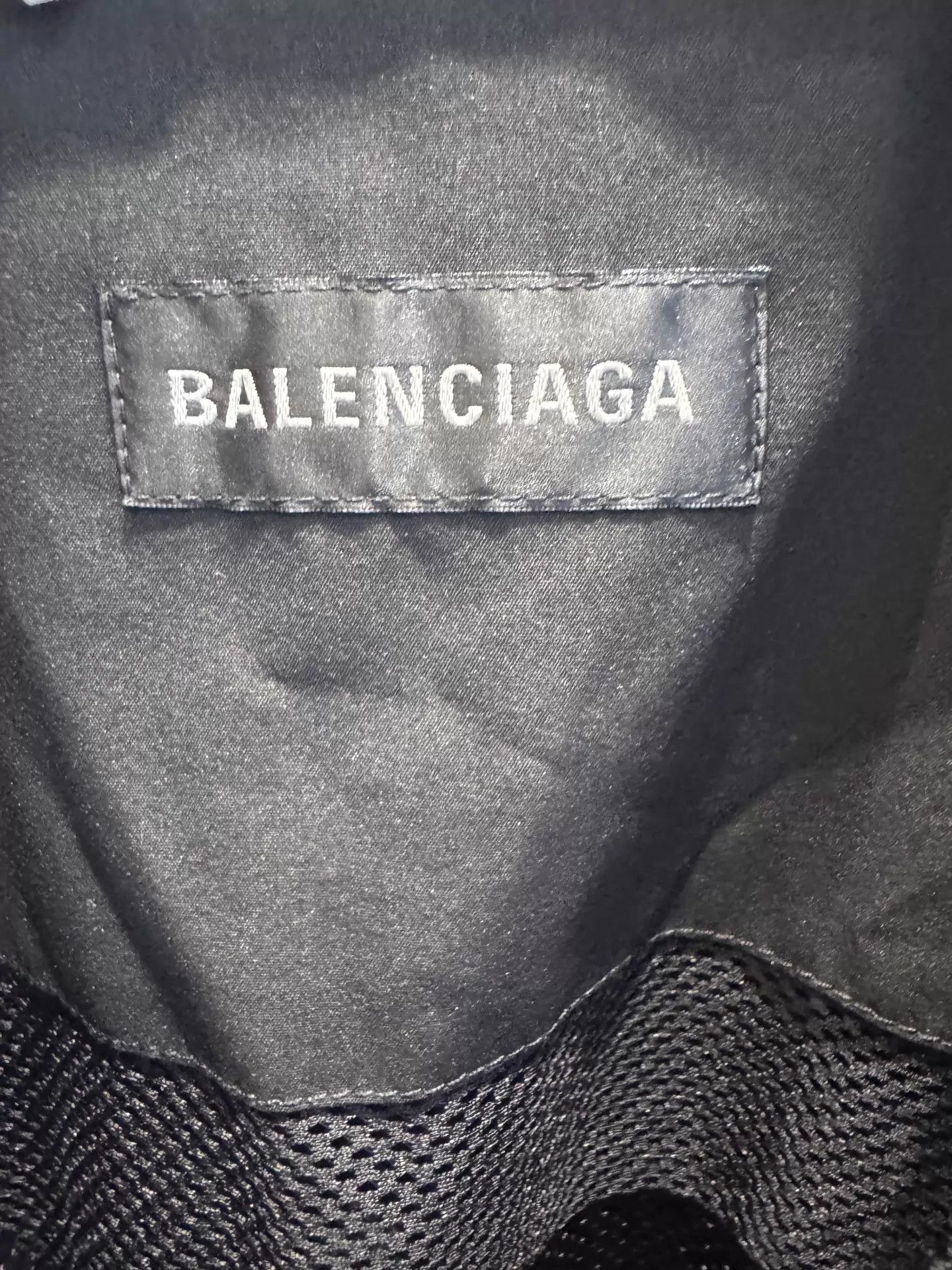 Balenciaga Balenciaga 25 High Collar Jacket Black Ring Logo Size XXS / US 00 / IT 34 - 2 Thumbnail