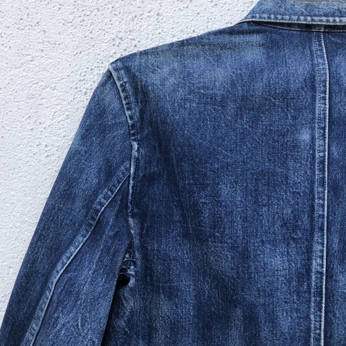 Y's for Men Vintage 80s Y’s For Mens Denim Chore Jacket Size US M / EU 48-50 / 2 - 16 Thumbnail