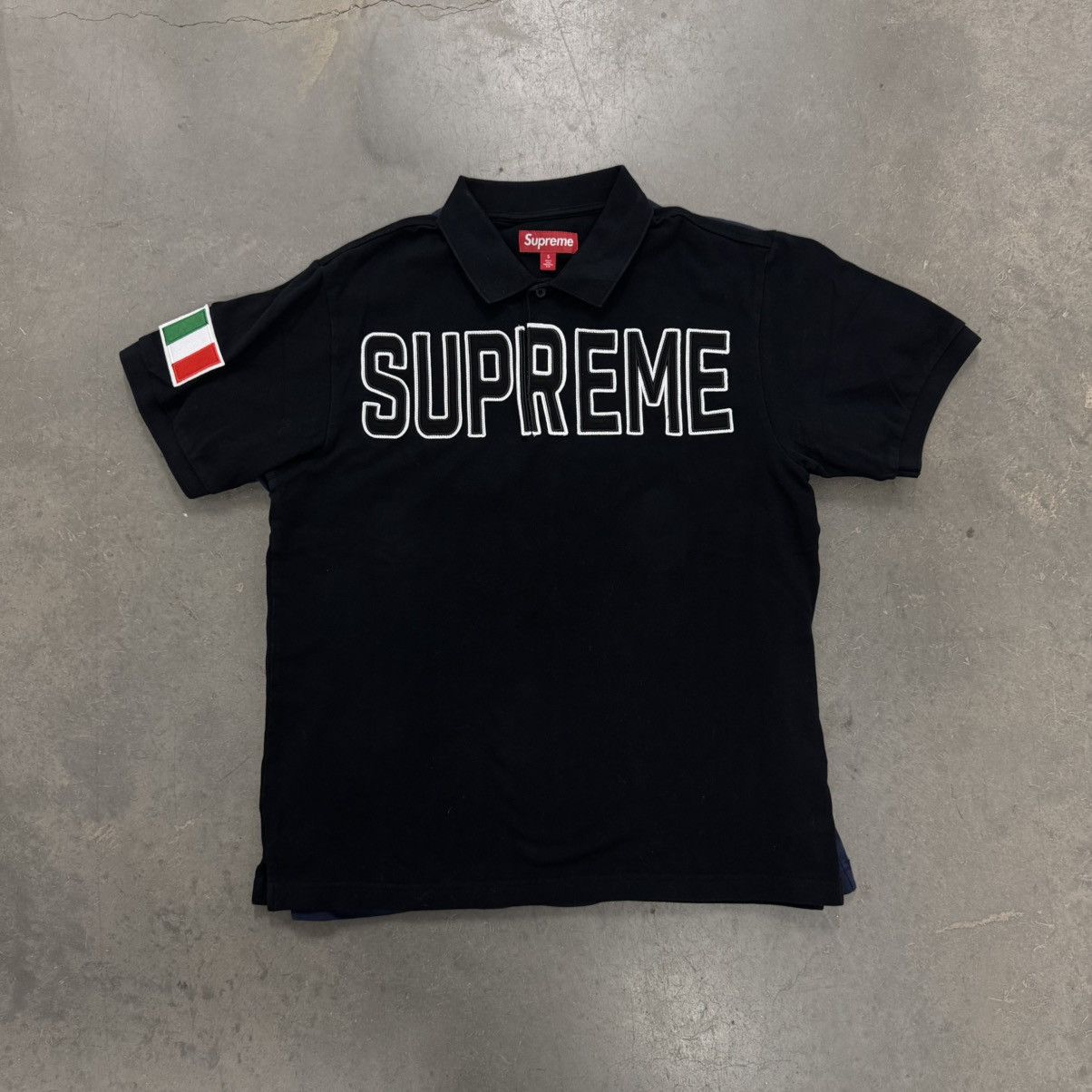Supreme Supreme Twill Appliqué Polo | Grailed