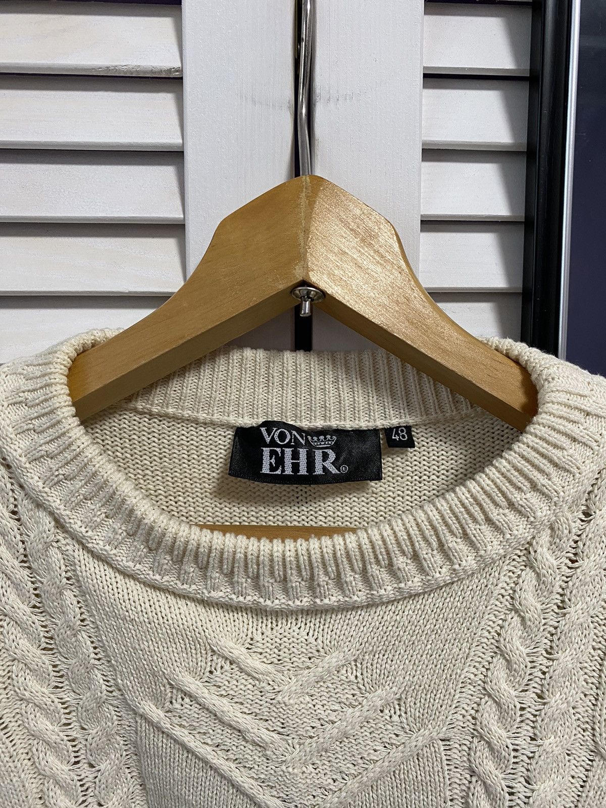 Japanese Brand Vintage 90s Knit Sweater Retro Vonehr Coogi Style Size US M / EU 48-50 / 2 - 6 Thumbnail