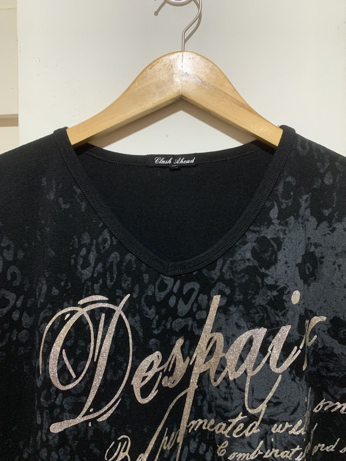 Japanese Brand Japanese Clash A Head Leopard Saint Laurent Style Tee Shirt Size US L / EU 52-54 / 3 - 10 Thumbnail
