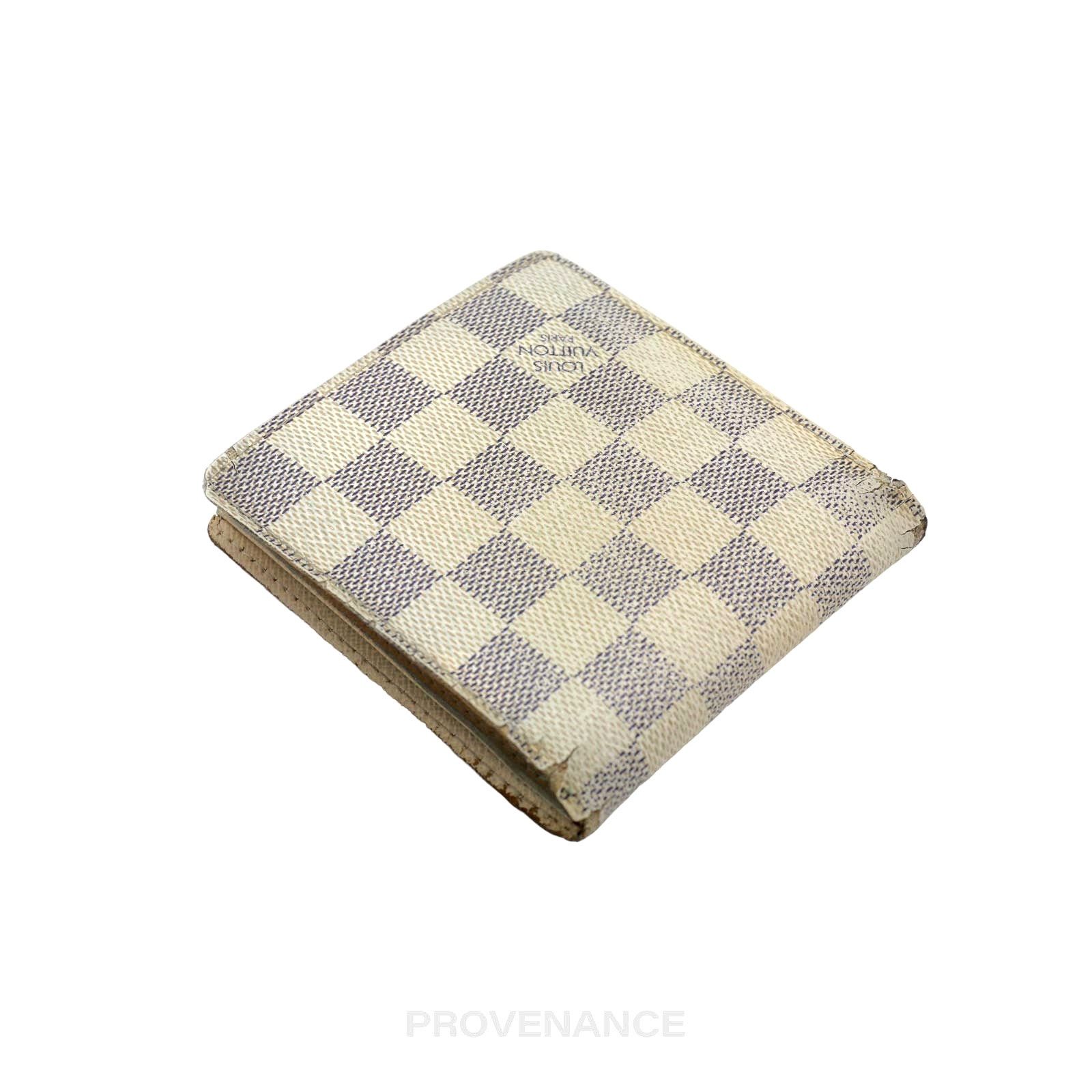 Louis Vuitton 🔴 Louis Vuitton Marco Wallet - Damier Azur Size ONE SIZE - 4 Thumbnail