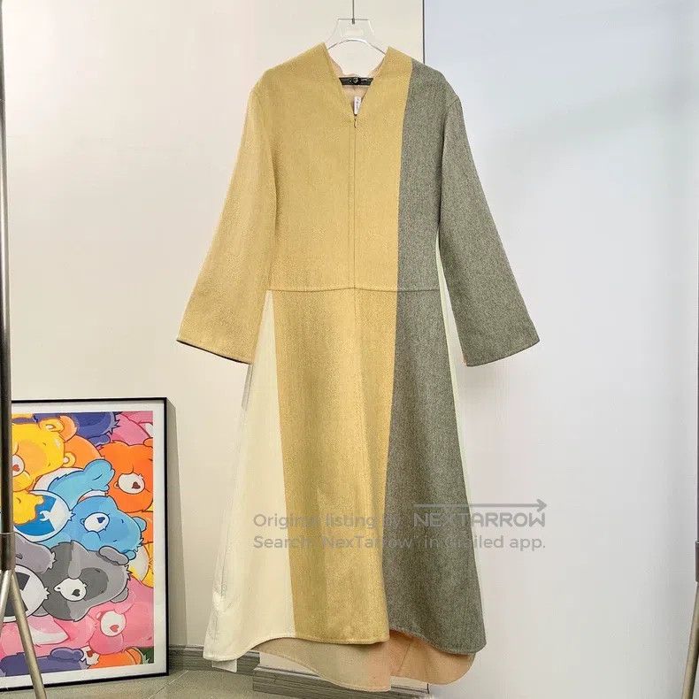 Hermes Hermes Thin Wool Dress Size XXS / US 00 / IT 34 - 3 Thumbnail