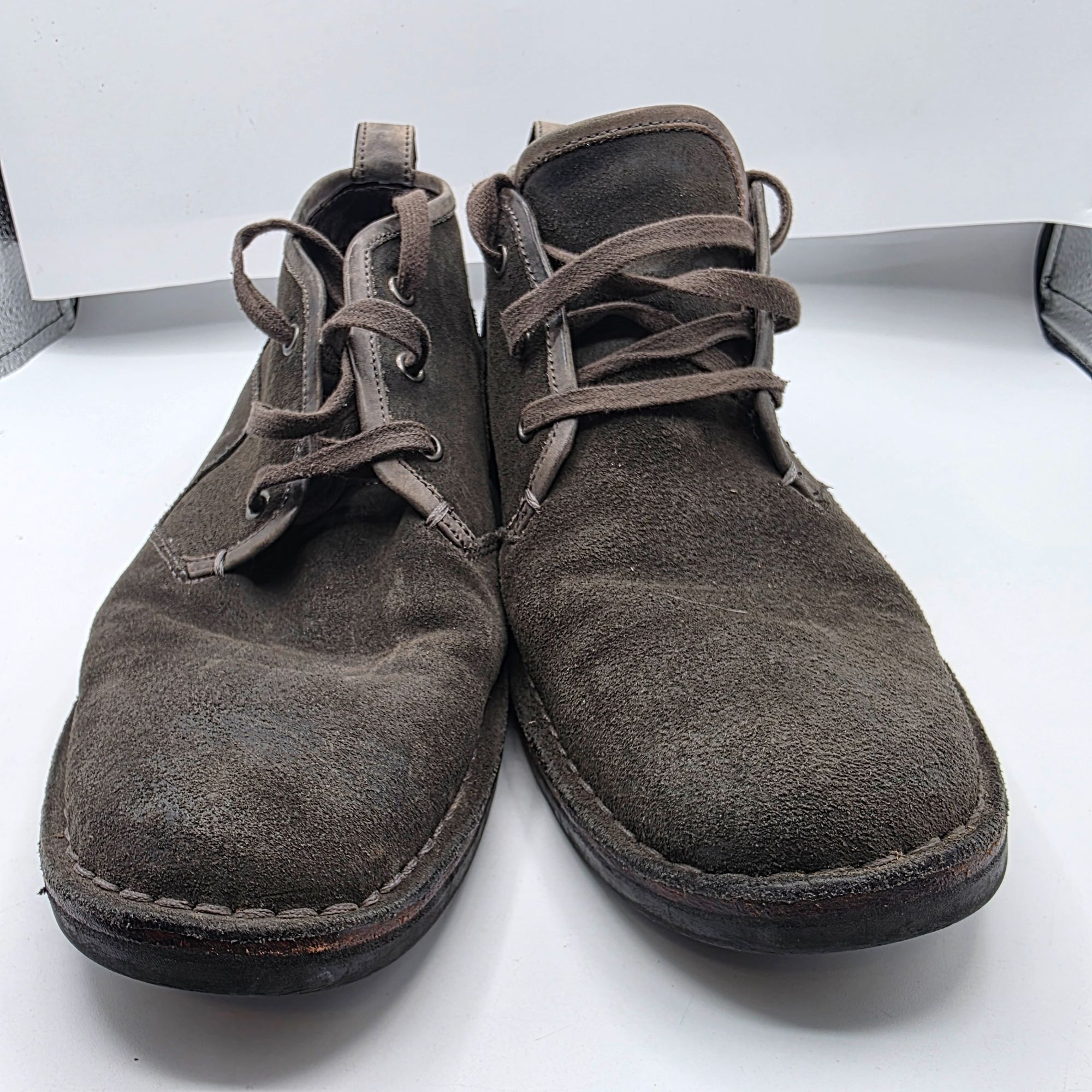 John Varvatos John Varvatos Star USA Mens Chukka Lace Up Boots Gray Size 1 Size US 10 / EU 43 - 2 Thumbnail