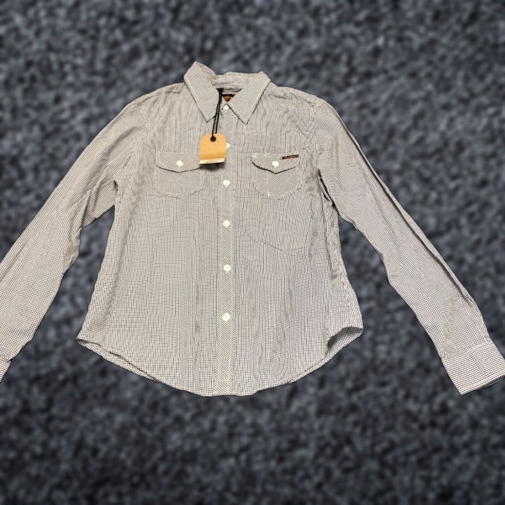 Vintage VINTAGE Civilianaire Sport Shirt Mens Large White Black Check Casual Trendy Button Up Size US L / EU 52-54 / 3 - 1 Thumbnail